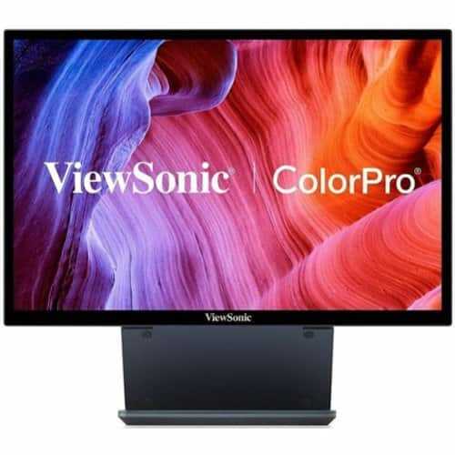 Rent to own ViewSonic - VP1656 15.6'' IPS LCD FHD Portable Monitor (USB-C) - Black