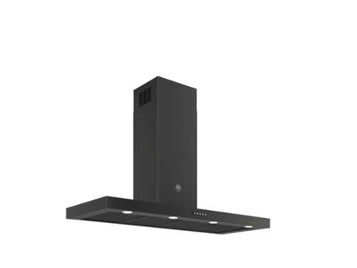 Rent to own Bertazzoni - 48 Inch Hood - 600 CFM - Wall Mount - T-Shape - Carbonio