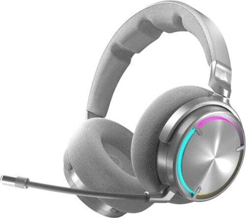 Rent to own CORSAIR - VIRTUOSO MAX Wireless Gaming Headset for PC, Mac, PS5, PS4, and Mobile - Silver