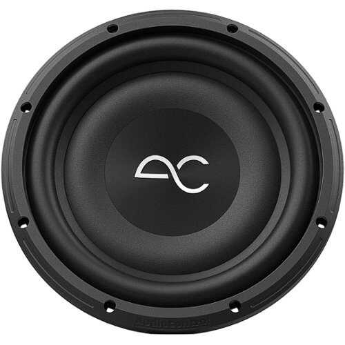 Rent to own AudioControl - Space Series 10” Single-Voice-Coil 4-Ohm Low-Profile Subwoofer - Black