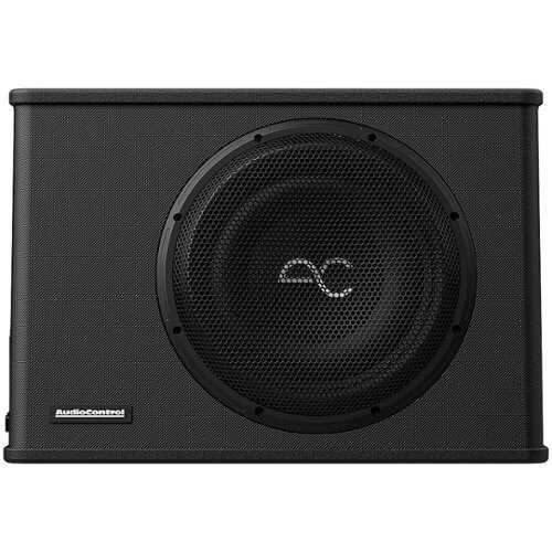 Rent to own AudioControl - Space Series 12” Single-Voice-Coil 2-Ohm Loaded Sealed Subwoofer Enclosure - Black