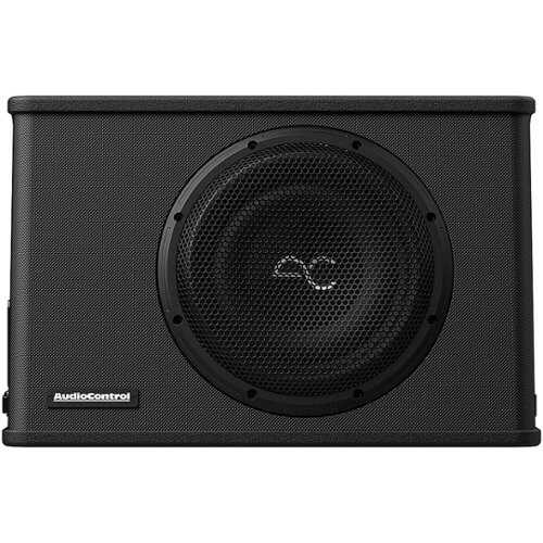 Rent to own AudioControl - Space Series 10” Single-Voice-Coil 2-Ohm Loaded Sealed Subwoofer Enclosure - Black