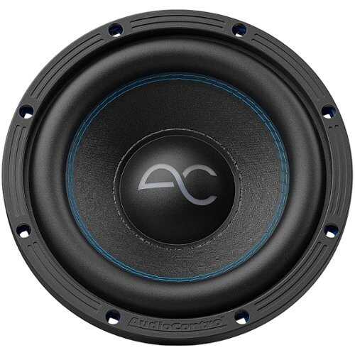 Rent to own AudioControl - Spike Series 8” Single-Voice-Coil 2-Ohm High-Performance Subwoofer - Black/Blue