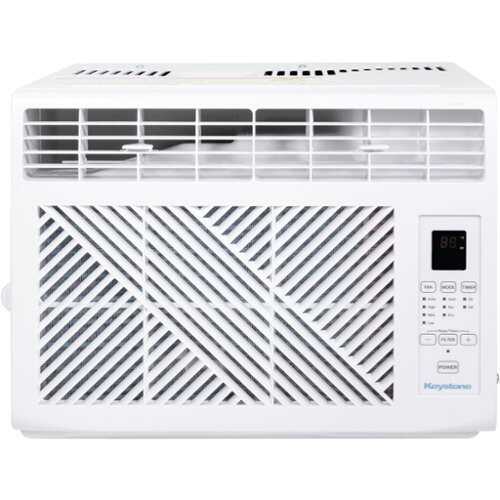 Rent to own Keystone - 6,000 BTU Window Mounted Air Conditioner with Remote Control - white