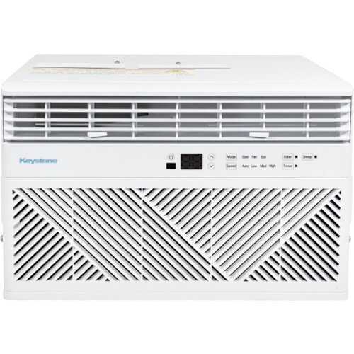 Rent to own Keystone - 8,000 BTU Window Mounted Air Conditioner with Remote Control - white