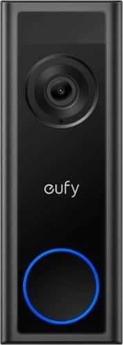 Rent to own eufy Security - Smart Wi-Fi C31 2K Wired and Battery Operated Video Doorbell - Black