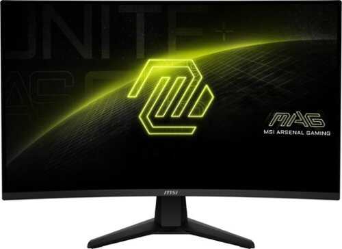 Rent to own MSI - MAG 32C6X  32" LCD FHD 250Hz 1ms Adaptive Sync Gaming Monitor with HDR ready (DisplayPort, HDMI) - Metallic Black