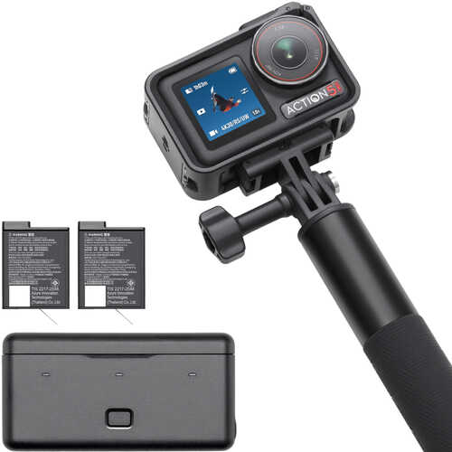 Rent to own DJI - Osmo Action 5 Pro 4K Action Camera Adventure Bundle - Black