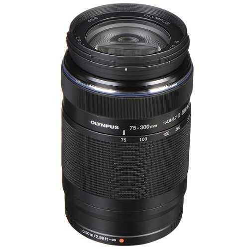 Rent to own OM System - M.Zuiko Digital ED 75-300mm F4.8-6.7 II Lens for OM-D or Olympus PEN Cameras - Black