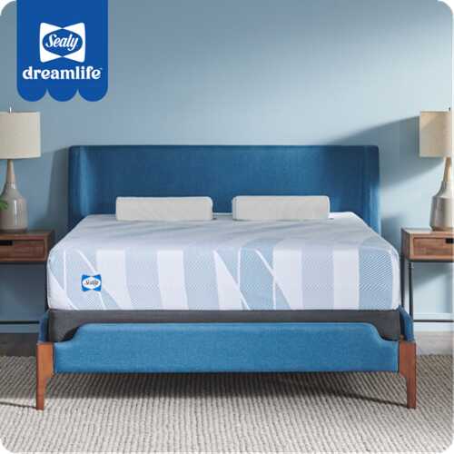 Rent to own Sealy - Sealy® Dreamlife™ 10” Foam Mattress-in-a-Box, Twin - White