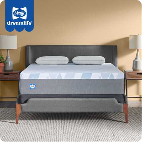 Rent to own Sealy - Sealy® Dreamlife™ 12” Foam Mattress-in-a-Box, Queen - White