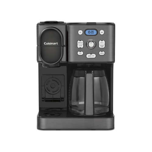 Rent to own Cuisinart - Coffee Center 2-In-1 Coffeemaker - Black Stainless Steel