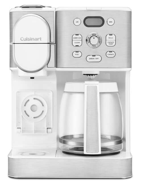 Rent to own Cuisinart - Coffee Center 2-In-1 Coffeemaker - White