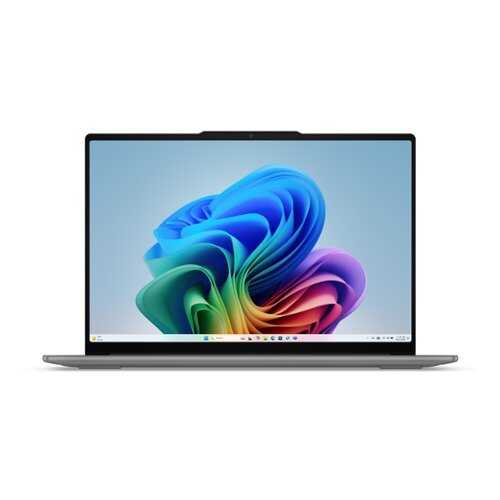 Rent to own Lenovo - Yoga Slim 7i Aura Edition – Copilot+ PC – 15.3” 2.8K Touchscreen Laptop – Intel Core Ultra 7 – 16GB Memory – 1TB SSD - Luna Gray