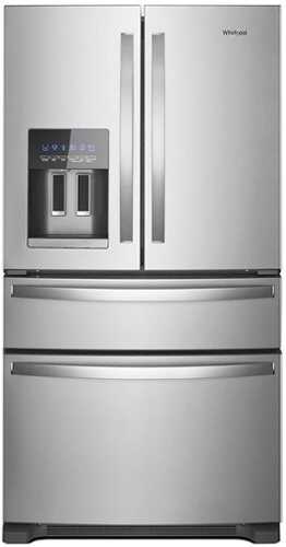 Rent to own Whirlpool - 24.5 Cu. Ft. French Door Refrigerator with Two-Tier Freezer Storage - Stainless Steel