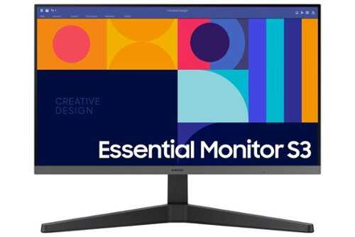 Rent to own Samsung S33GC 24" Business Essential FHD Monitor with IPS Panel and Tilt Only Stand (HDMI, DisplayPort) - Black