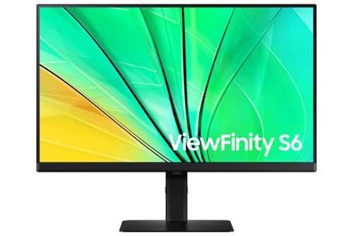 Rent to own Samsung ViewFinity 24" S6 (S60D) QHD HDR10 High Resolution Monitor with Easy Setup Stand (HDMI, DisplayPort, USB) - Black