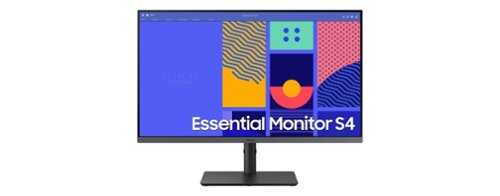 Rent to own Samsung  S43GC 27" Business Essential IPS Monitor with HAS and Triple Input (HDMI, DisplayPort, USB) - Black