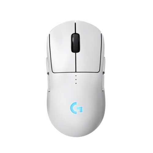 Rent to own Logitech - PRO 2 LIGHTSPEED Lightweight Wireless HERO 32K DPI Gaming Mouse with 4 Customizable and Switchable Magnetic Side Buttons - White