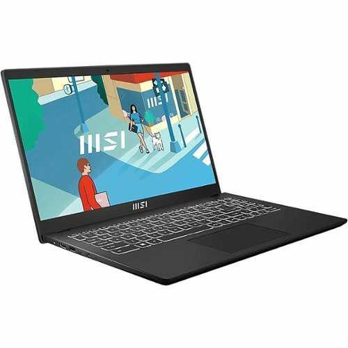 Rent to own MSI - Modern 15 B13M 15.6" Laptop - Intel Core i7 with 16GB Memory - 1 TB SSD - Classic Black, Black