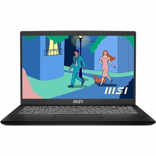 Rent to own MSI - Modern 15 B12M 15.6" Laptop - Intel Core i7 with 16GB Memory - 512 GB SSD - Classic Black, Black