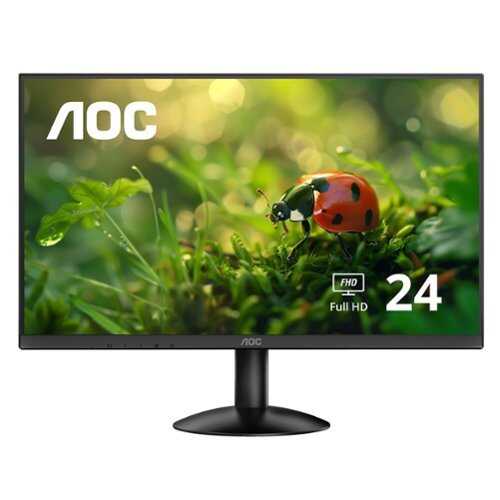 Rent to own AOC - 23.8" TFT IPS LCD FHD 100Hz 1ms Gaming Monitor (HDMI, VGA) - Black