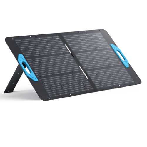 Rent to own Anker - SOLIX PS100 Portable Solar Panel 100W - Black