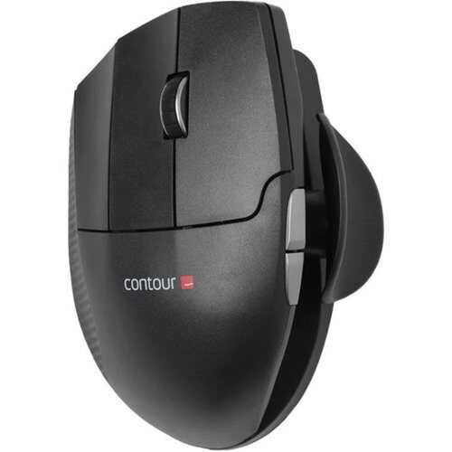Rent to own Contour Design - Unimouse Ergonomic Wireless Mouse for Left-Handed - Black