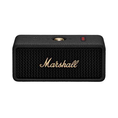 Rent to own Marshall - Emberton III Portable Bluetooth Speaker - Black/Brass