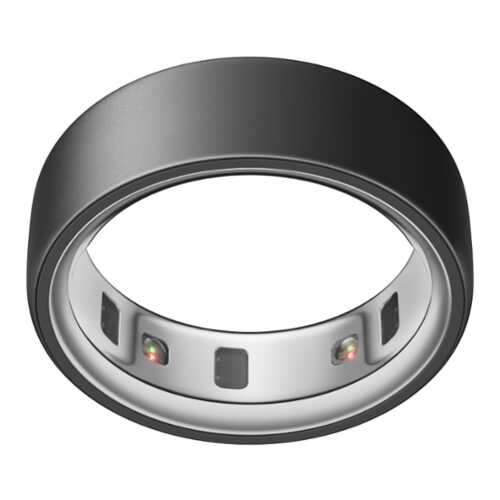 Rent to own Oura Ring 4 - Smart Ring - Size Before You Buy with Oura Ring 4 Sizing Kit - Size 6 - Stealth
