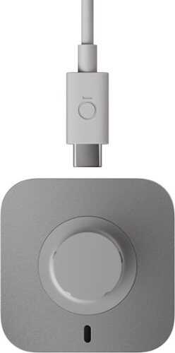 Rent to own Oura Ring 4 Charger - Size 5 - Charging Dock and USB-C Cable - Charges Oura Ring 4 up to 8 days - Grey