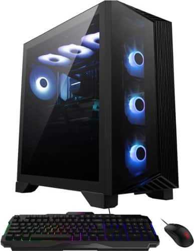 Rent to own MSI - Aegis R2 Gaming Desktop - Intel Core i9-14900F - 32GB Memory - NVIDIA GeForce RTX 4070 Super- 2TB SSD - Black - Black