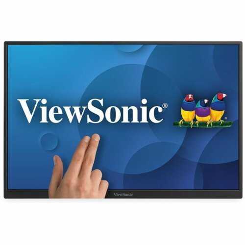 Rent to own ViewSonic - TD1656-2K 16'' IPS LCD WQXGA Touchscreen Portable Monitor (USB-C) - Black