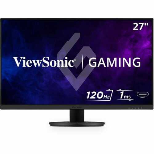 Rent to own ViewSonic - VX2716A 27'' IPS LCD FHD 120HZ Gaming Monitor (USB-C, HDMI1.4, DP) - Black