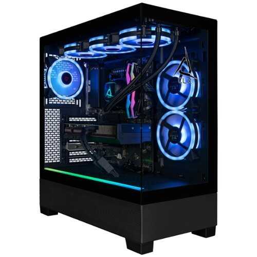 Rent to own CLX - SET Gaming Desktop - AMD Ryzen 9 9900X - 64GB DDR5 5600 Memory - GeForce RTX 4080 SUPER - 2TB NVMe M.2 SSD - Black