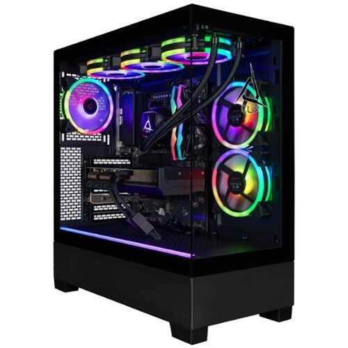 Rent to own CLX - SET Gaming Desktop - AMD Ryzen 7 9700X - 32GB DDR5 5600 Memory - GeForce RTX 4070 SUPER - 1TB NVMe M.2 SSD - Black