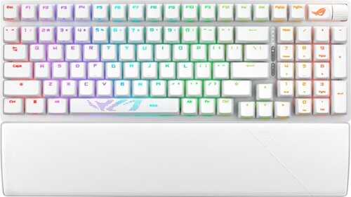 Rent to own ASUS - ROG Strix Scope II 96 Wireless Gaming Keyboard - White