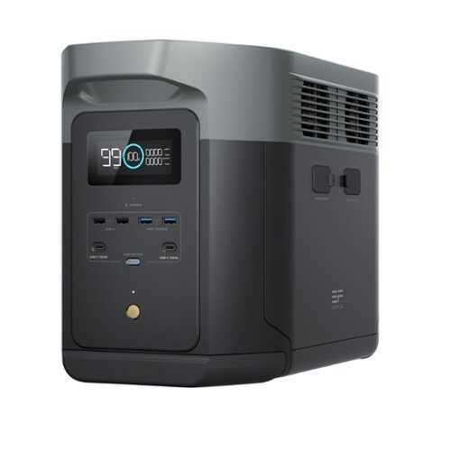 Rent to own EcoFlow - DELTA 2 MAX (2048 Wh Capacity) - Black