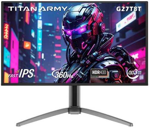 Rent to own Titan-army - G27T8T 26.5” Gaming Monitor, 360Hz 2K 16:9 QD-OLED 0.03ms GTG FreeSync 95% DCI-P3 with HDR400  (DisplayPort, HDMI) - Black