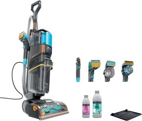 Rent to own Shark - CarpetXpert HairPro Pet with StainStriker, Corded Upright Deep Carpet, Rug & Upholstery Cleaner, Pet Stain Remover - Gray