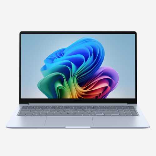 Rent to own Samsung - Galaxy Book4 Edge - Copilot + PC - 15.6" AMOLED Laptop - Qualcomm Snapdragon X Plus - 16GB Memory- 512GB Storage - Sapphire Blue