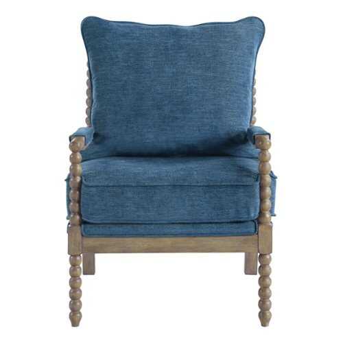Rent to own OSP Home Furnishings - Fletcher Spindle Chair - Navy