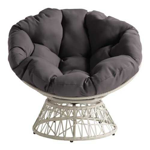 Rent to own OSP Home Furnishings - Papasan Chair - Grey