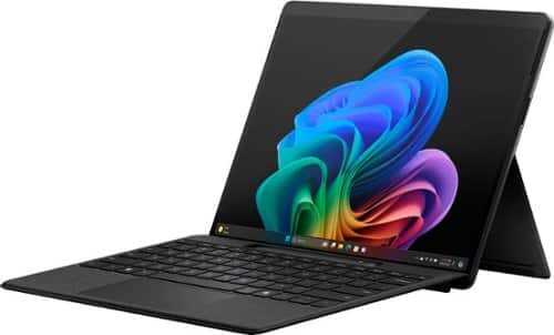 Rent to own Microsoft - Surface Pro - Copilot+ PC - 13” - Snapdragon X Plus - 16GB Memory - 512GB SSD - (11th Edition) Bundle - Black