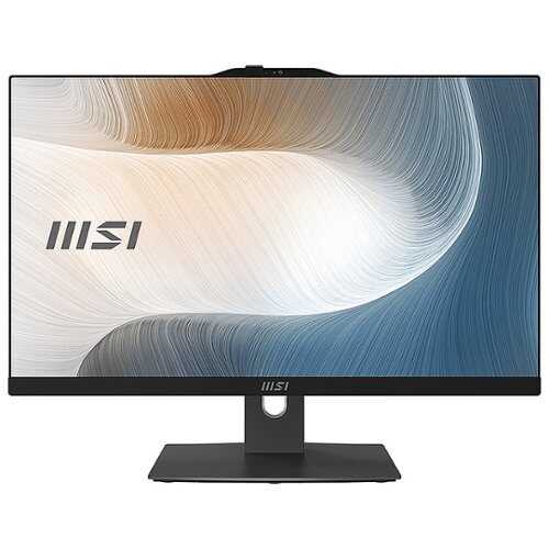 Rent to own MSI - Modern AM242TP 23.8" Touchscreen All-in-One - Intel Core 5 120U - 16GB Memory - 1TB SSD - Black