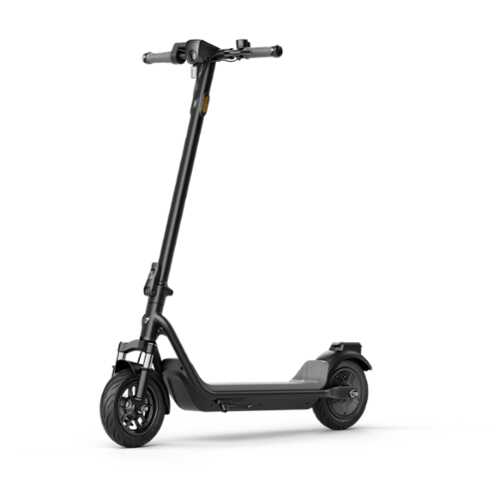 Rent to own NIU - KQi 100F Foldable Electric Kick Scooter w/ 15.5 mi Max operating Range & 18 mph Max Speed - Gray