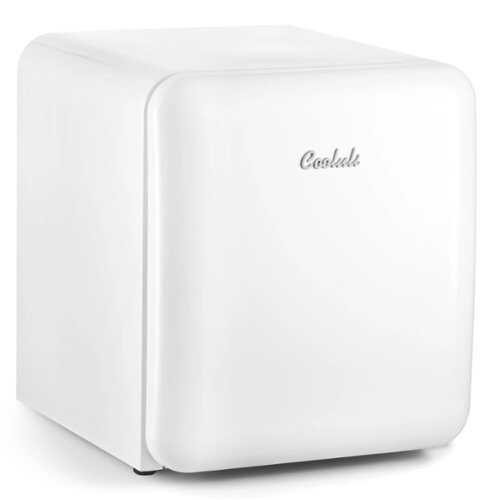 Rent to own Cooluli Curve 1.7 cuft Freestanding Compressor Fridge (White) - White