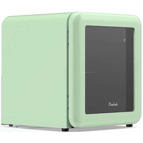 Rent to own Cooluli Decor 1.7 cuft Glass Beverage Cooler (Green) - Green