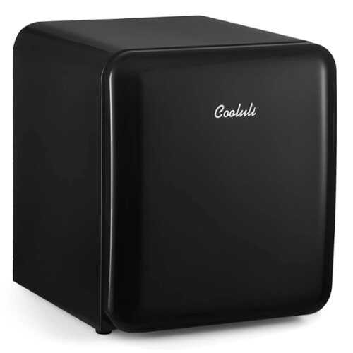 Rent to own Cooluli Curve 1.7 cuft Freestanding Compressor Fridge (Black) - Black