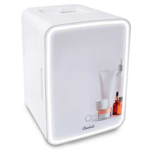 Rent to own Cooluli Glow Beauty 10L Mini Fridge with Mirror LED (White) - White